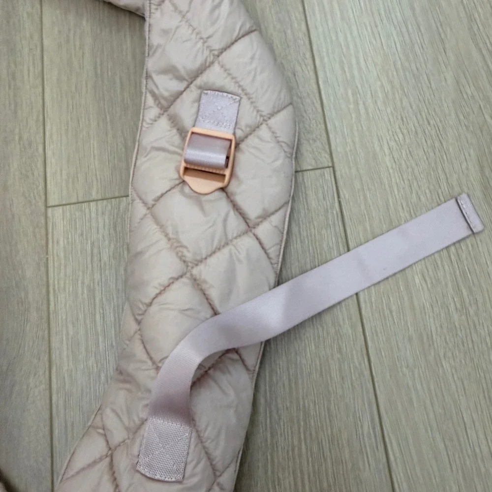 Maxbone Go-with-Me Quilted Pet Carrier Sling Blush Pink Small Dog Cat Bag
